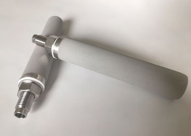Cylindrical Sintered Pipe Pressure Blow Back Filtration System Cost Effective