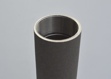 Round Sintered Pipe , Sintered Metal Filter Elements Chemical Industry Applied