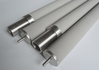 30mm Diameter Sintered Filter Cartridge Excellent Air Permeability Corrosion Resistance