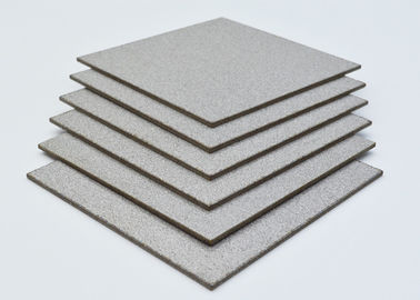 Electrode Treatment Sintered Titanium Plate Accurate Filter Rating Large Surface Area