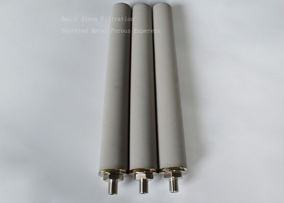 Stainless Steel Porous Sintered Metal Filter cartridges For Carbon Removal